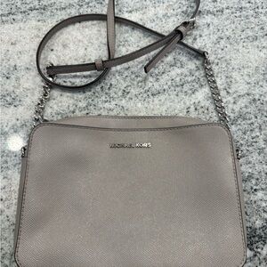 Michael Kors Gray Crossbody Bag